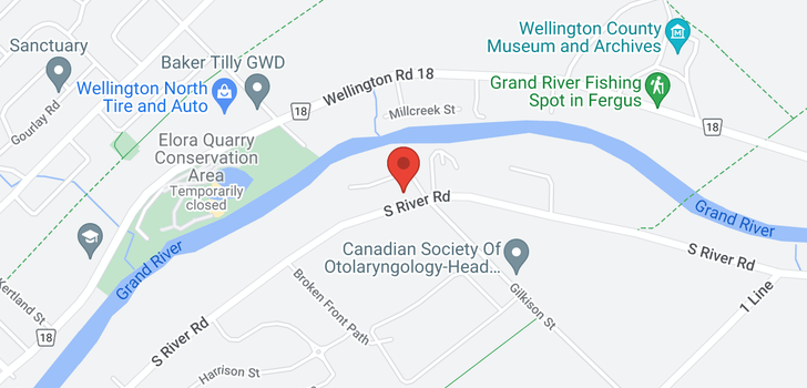map of 278 SOUTH RIVER Road